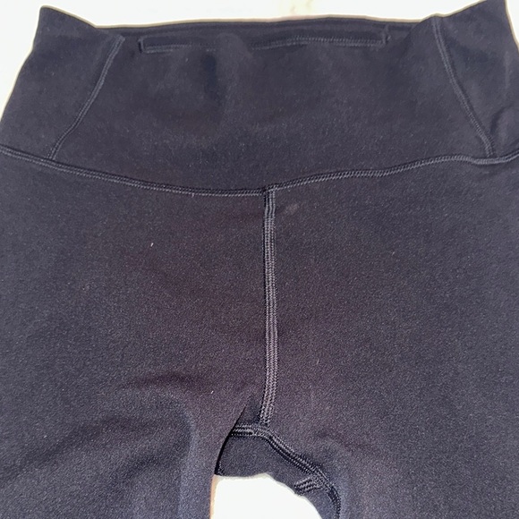 lululemon‎ athletica Black Leggings See Trough Size 4 Essential Bottoms - Picture 6 of 9